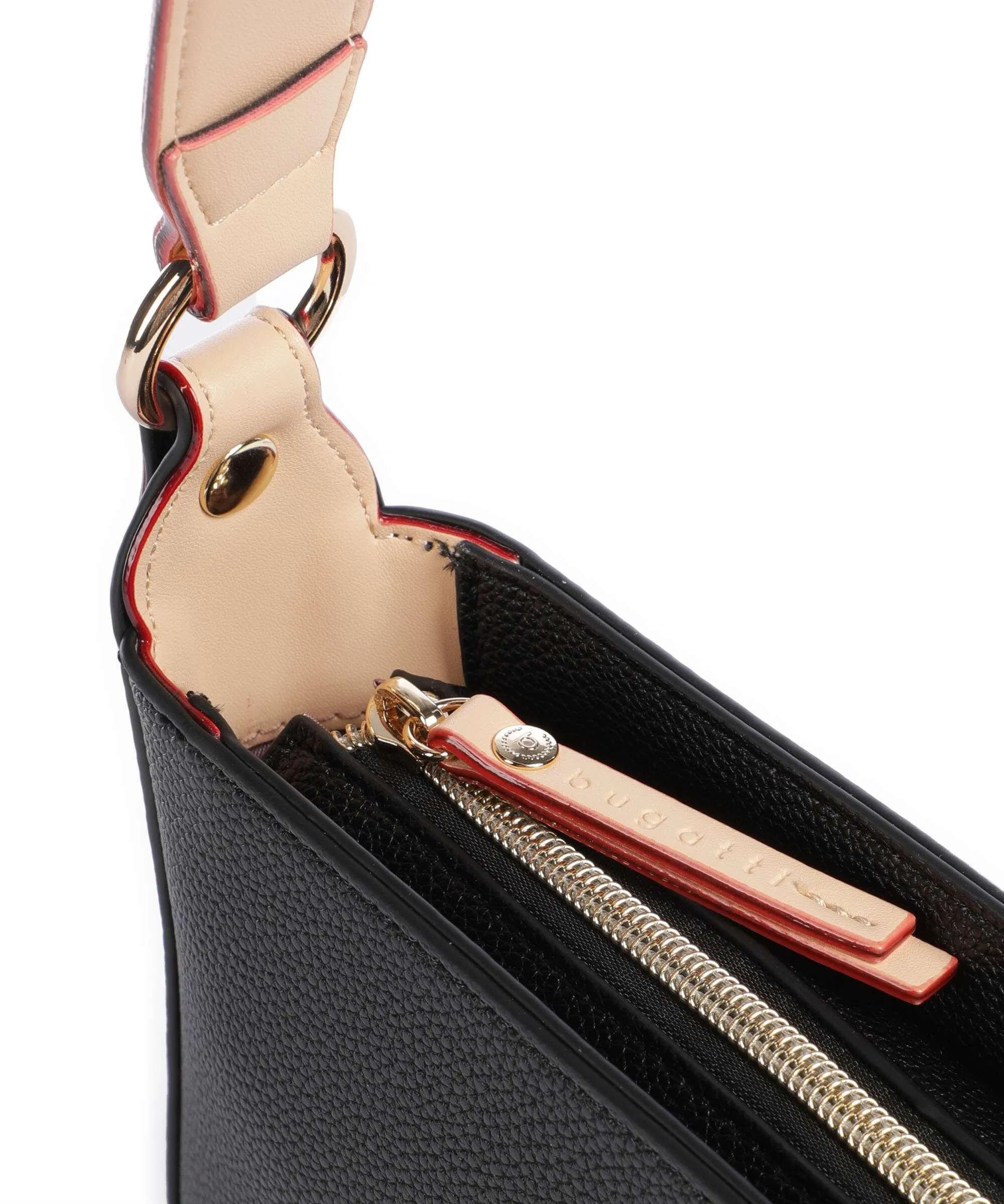  Bugatti Ella Borsa a spalla pelle sintetica nero  