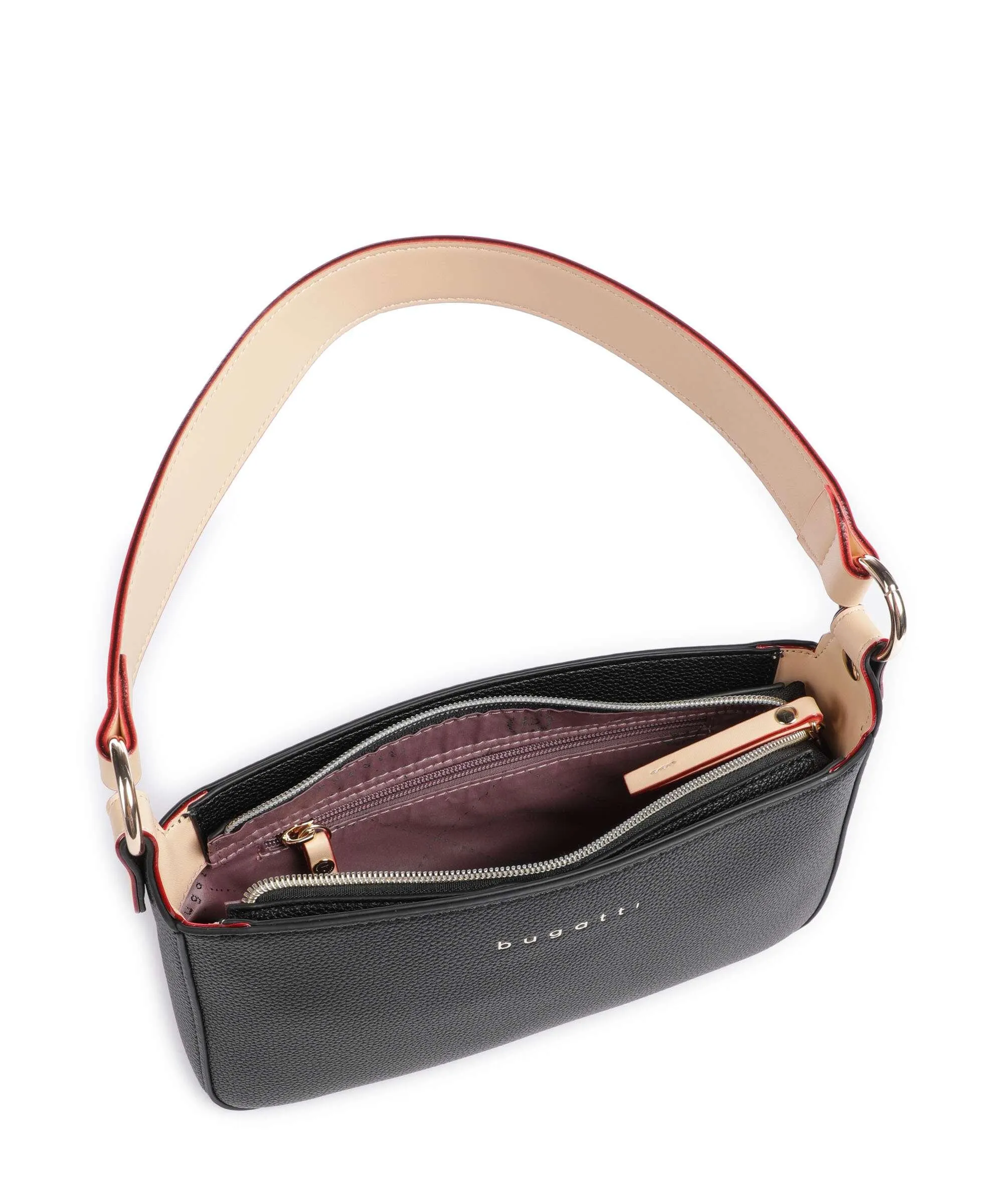  Bugatti Ella Borsa a spalla pelle sintetica nero  