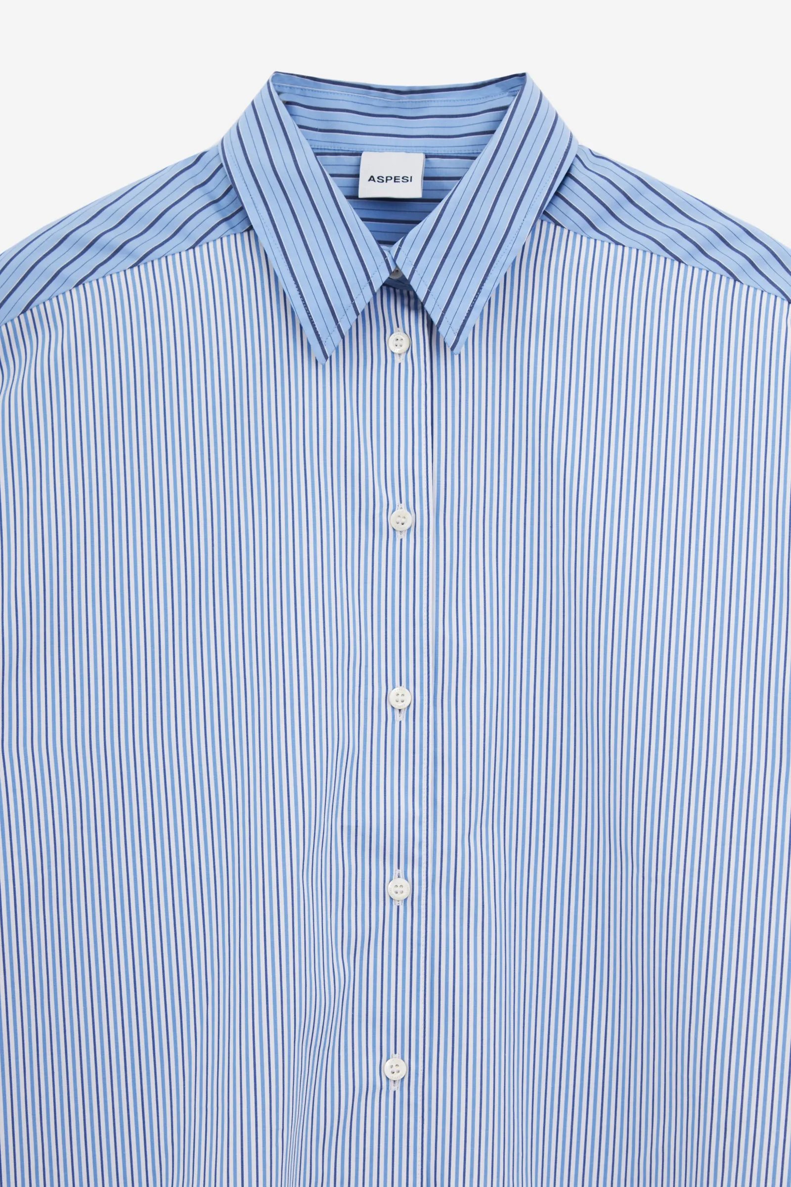 Camicia in cotone azzurro