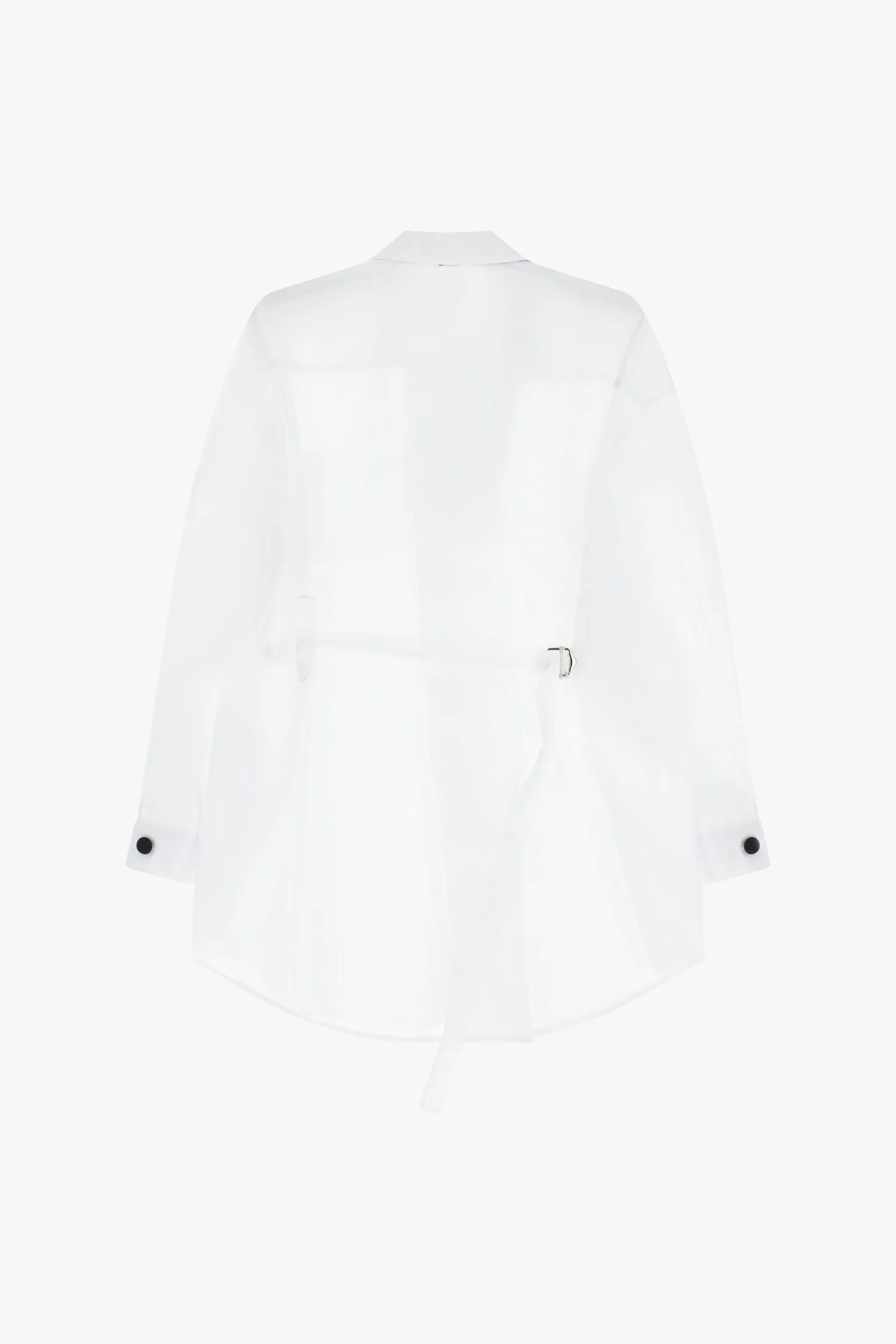   Camicia lunga con dettaglio nodo     