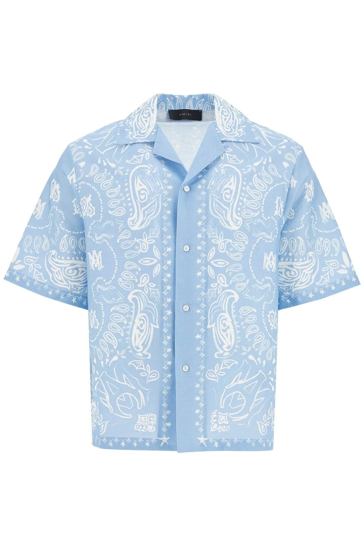 Camicia manica corta Bandana Watercolor