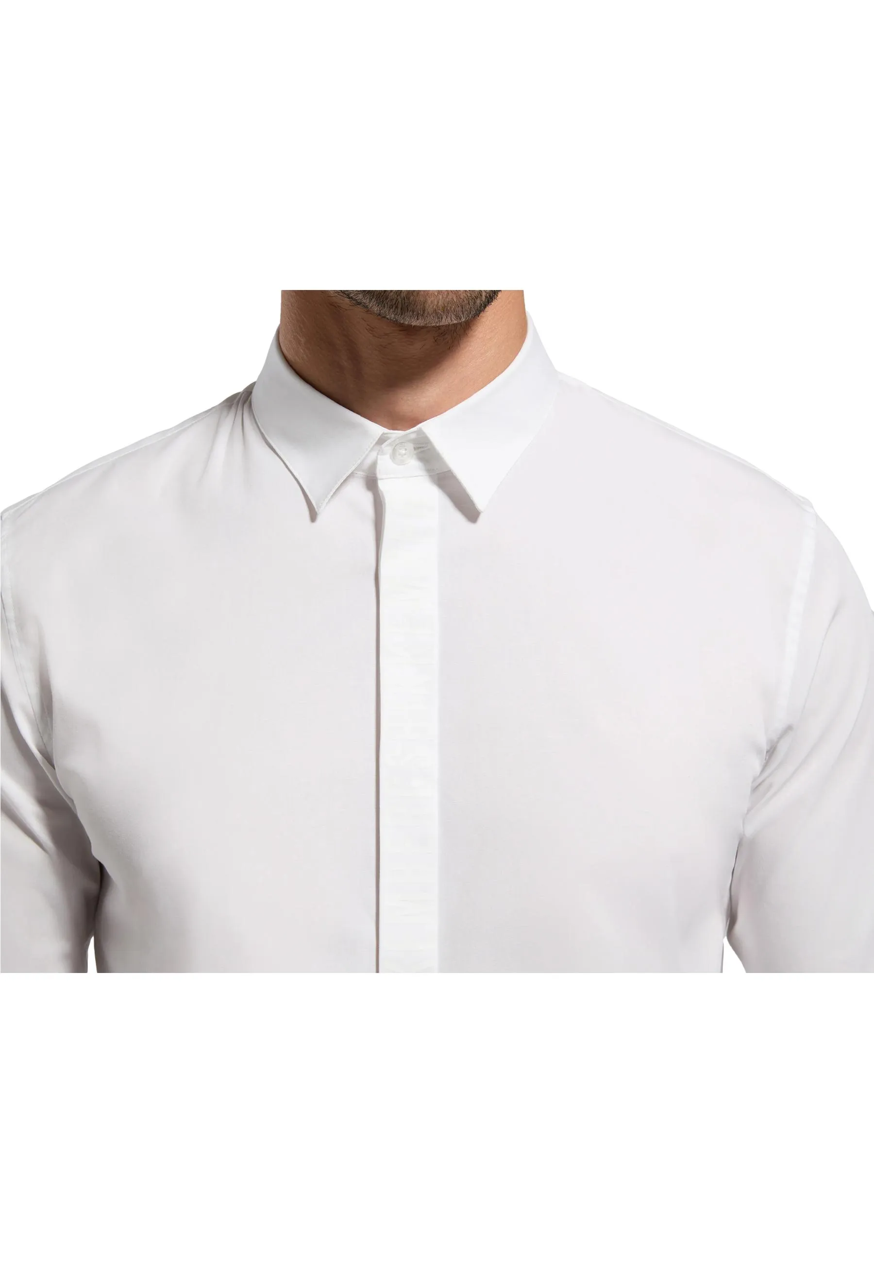 CAMICIA UOMO POPELINE STRETCH