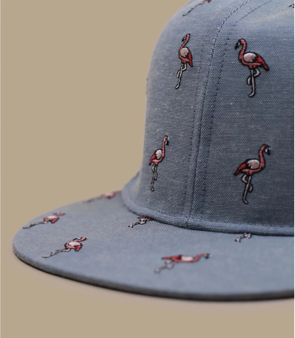Cappellino snapback per bambini fenicottero bluPauk iron blue     
