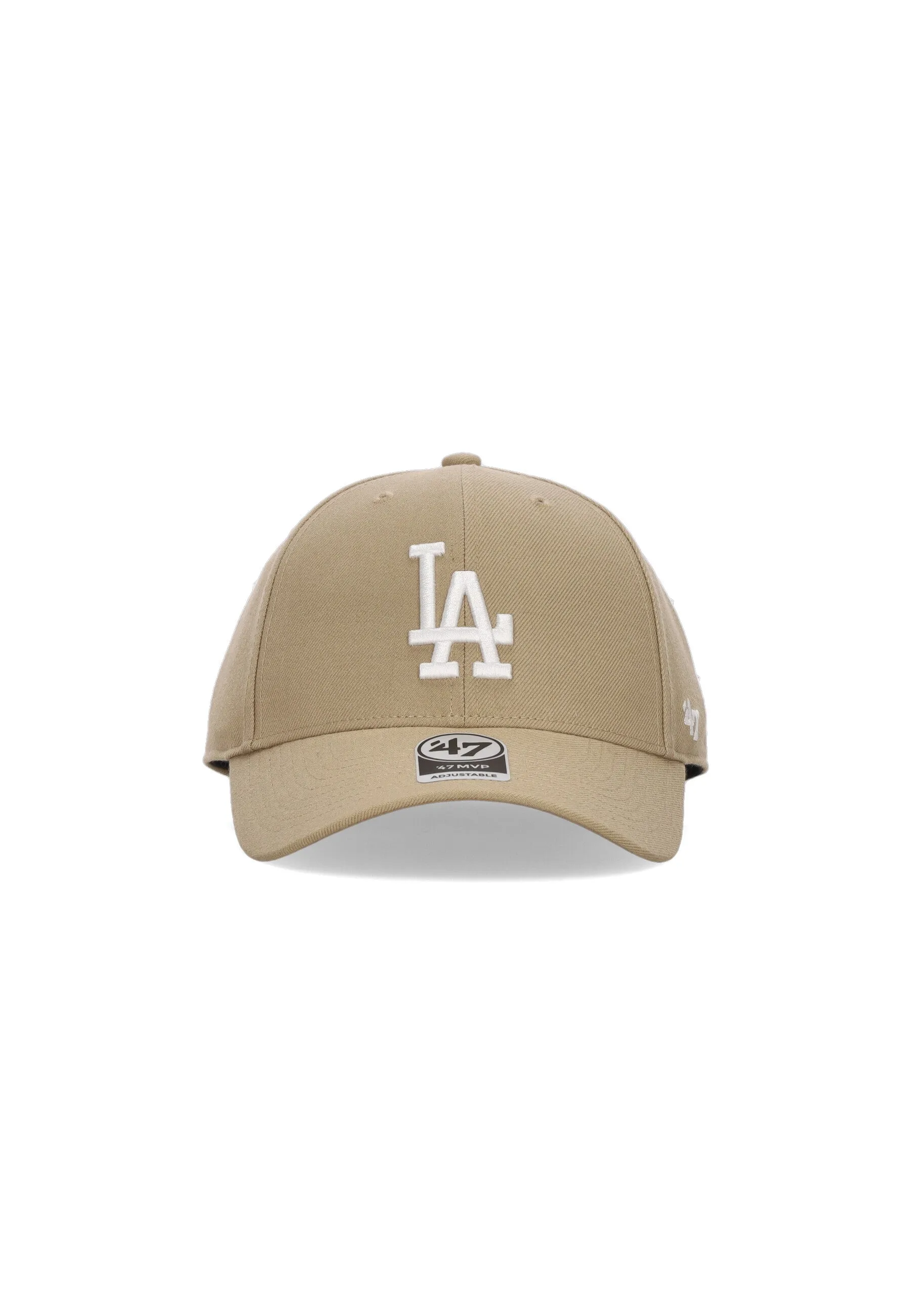 Cappellino Visiera Curva Uomo Mlb Mvp Losdod Khaki/white