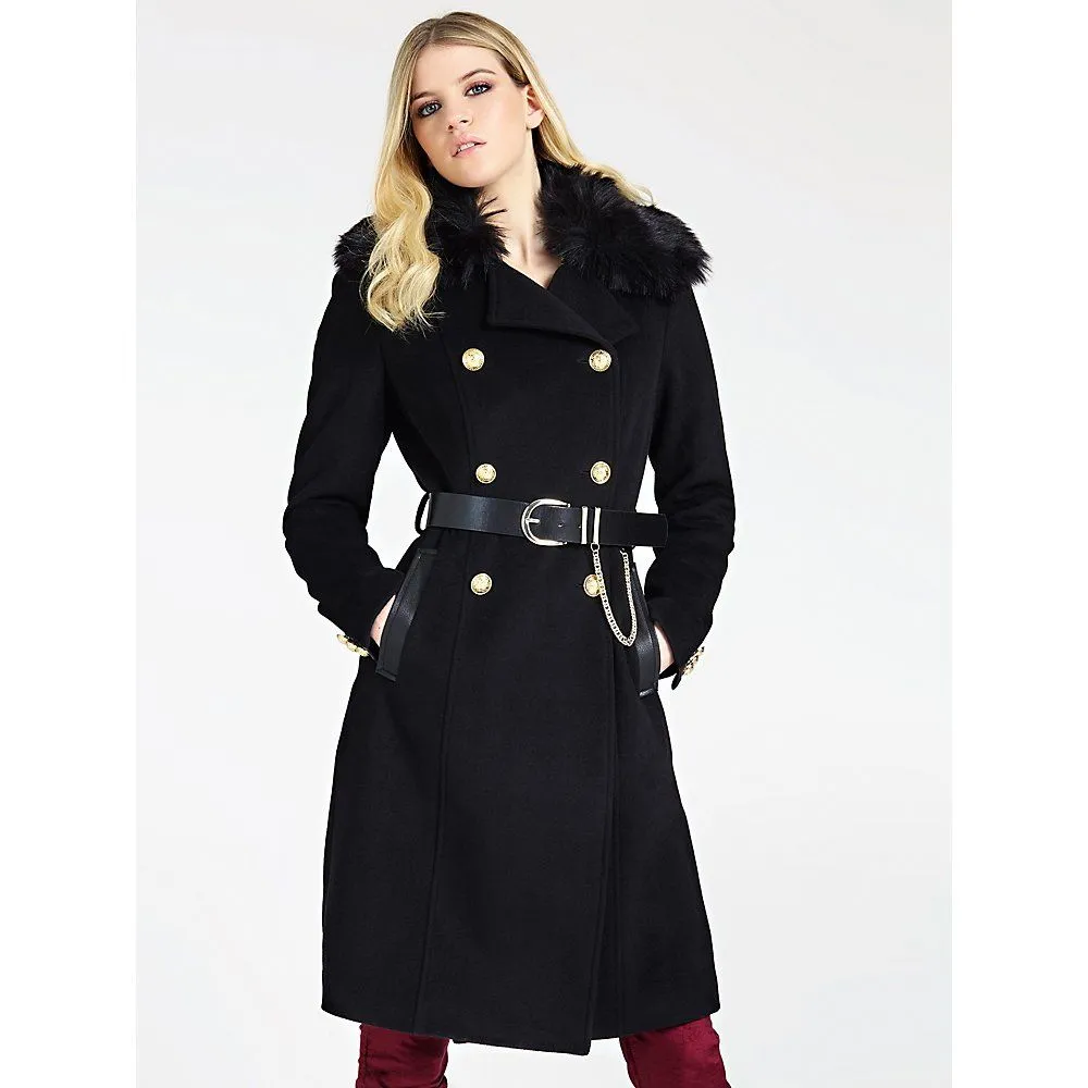 Cappotto con cinturone
