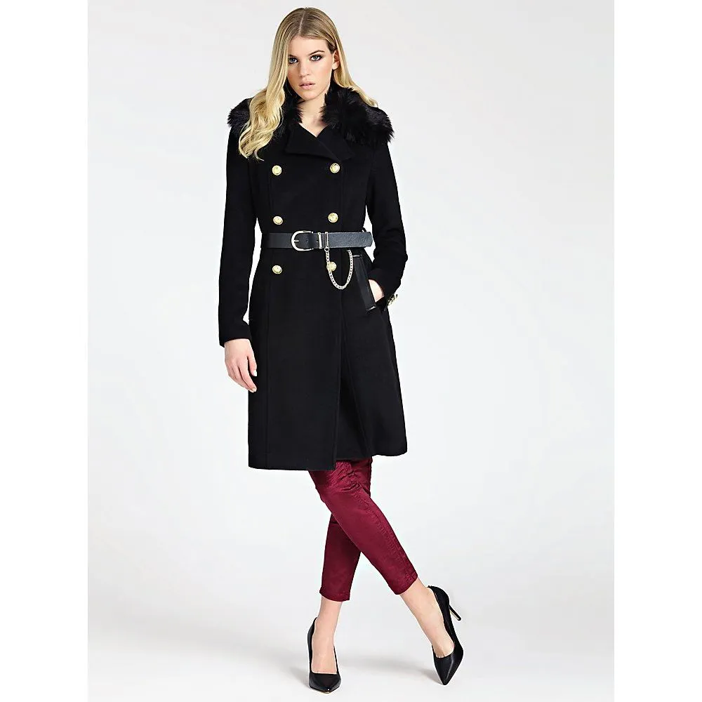 Cappotto con cinturone