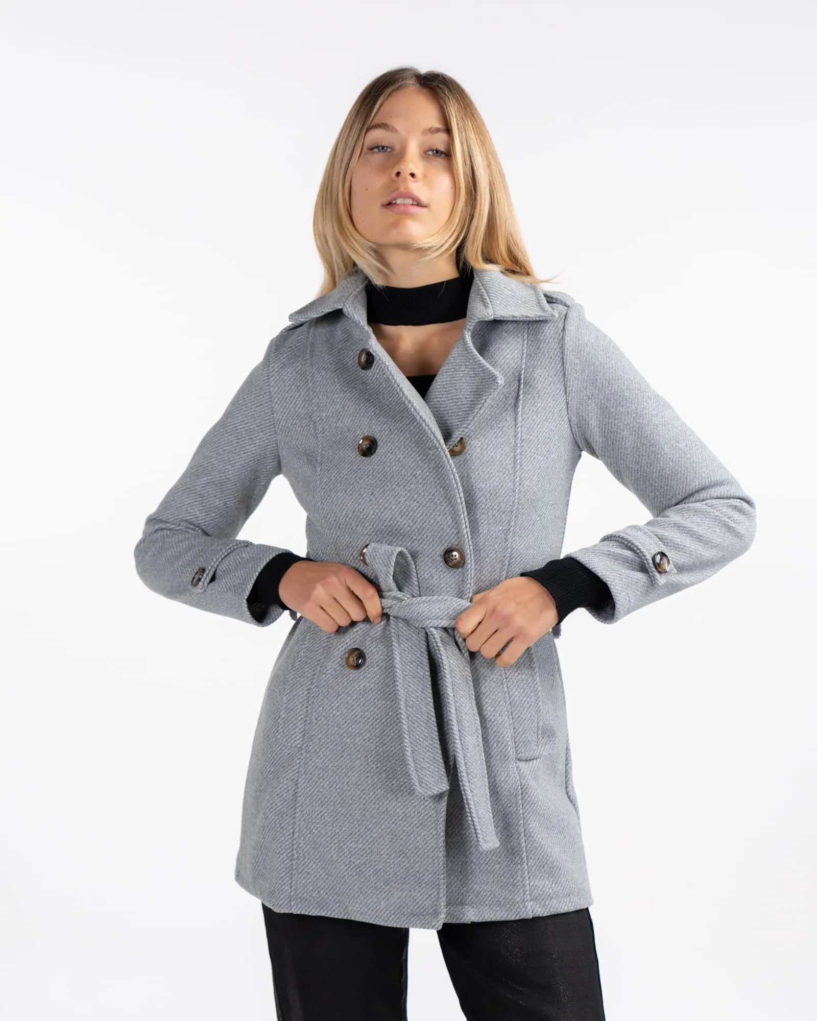 Cappotto corto - GRIGIO