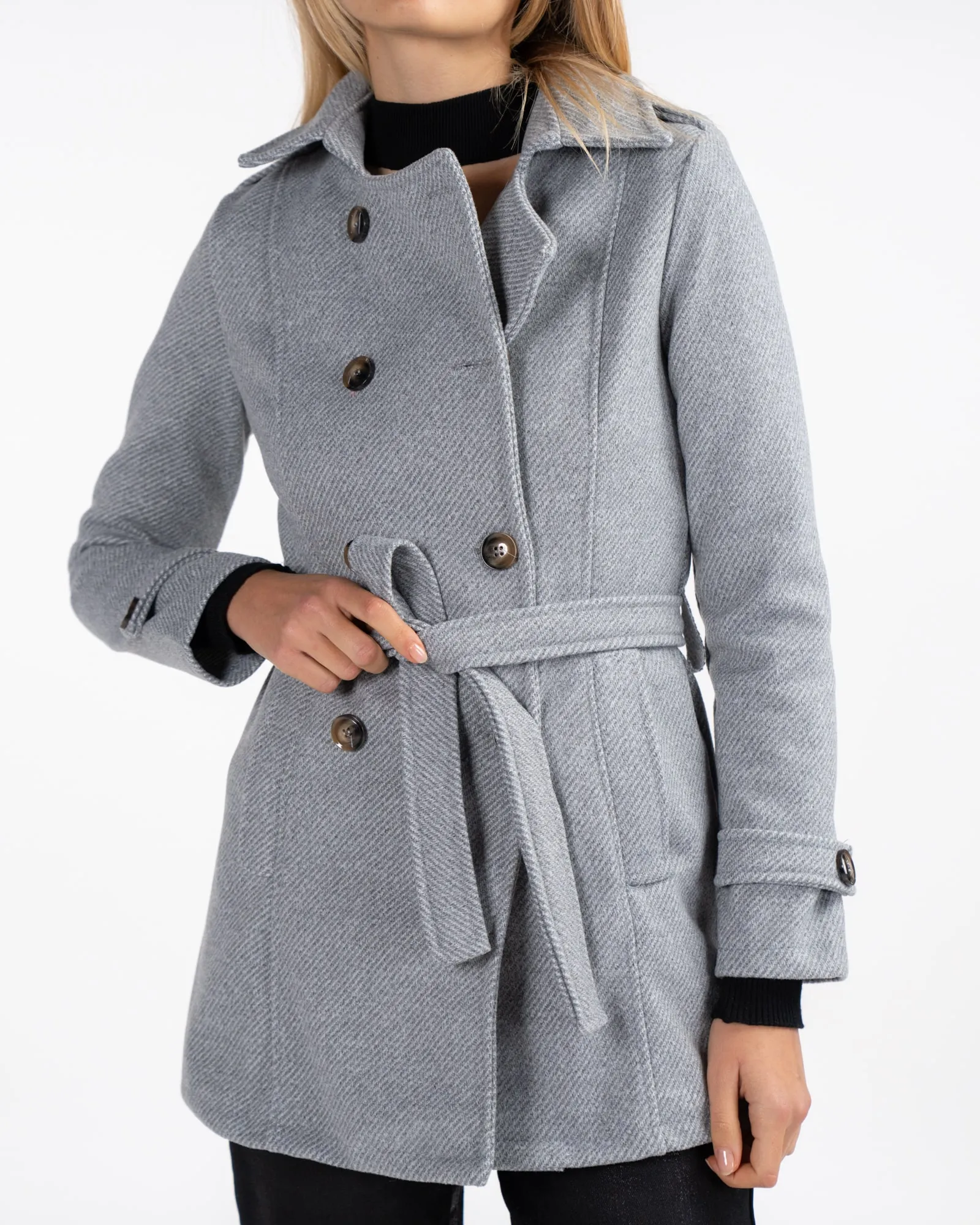Cappotto corto - GRIGIO