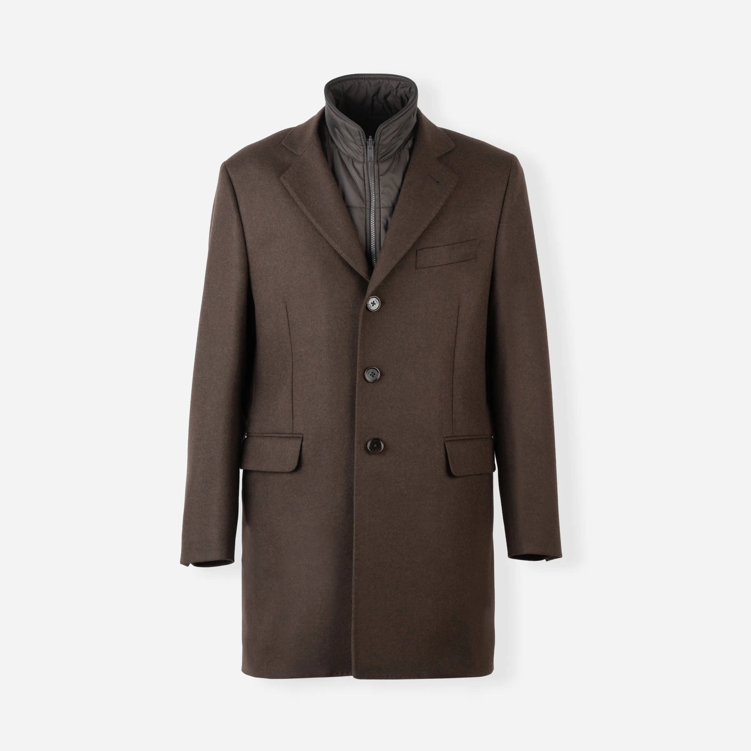 Cappotto double coat lana