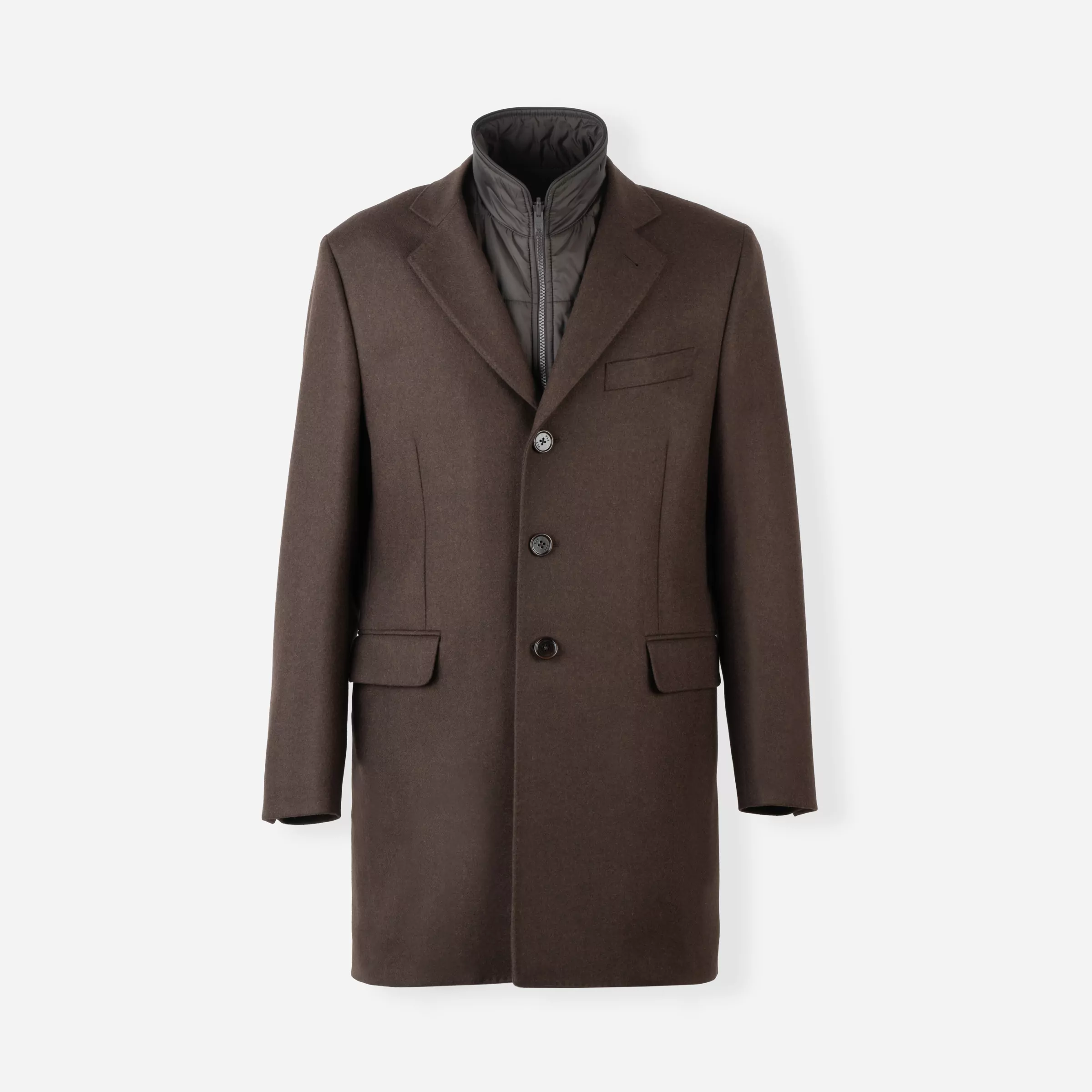 Cappotto double coat lana