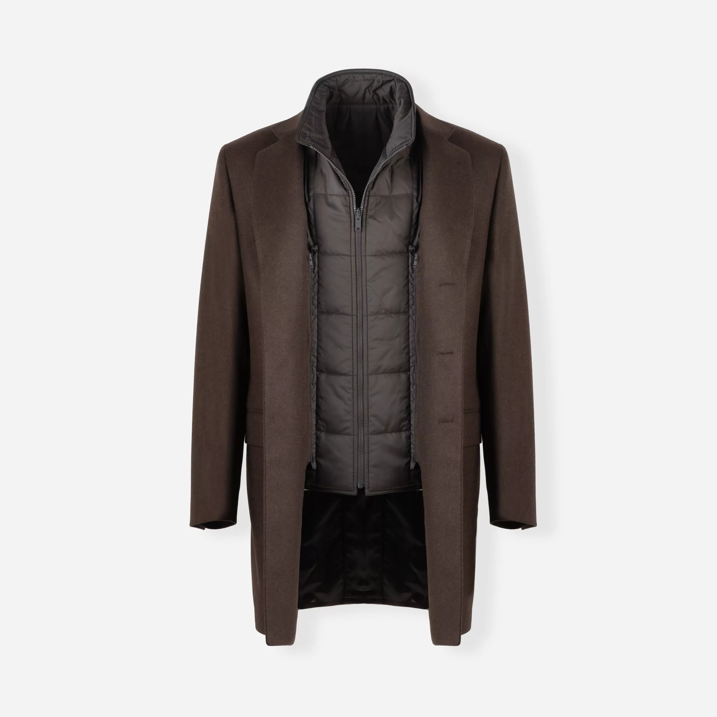 Cappotto double coat lana