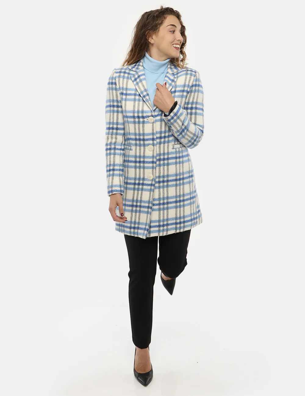 Cappotto  Vogue a quadri