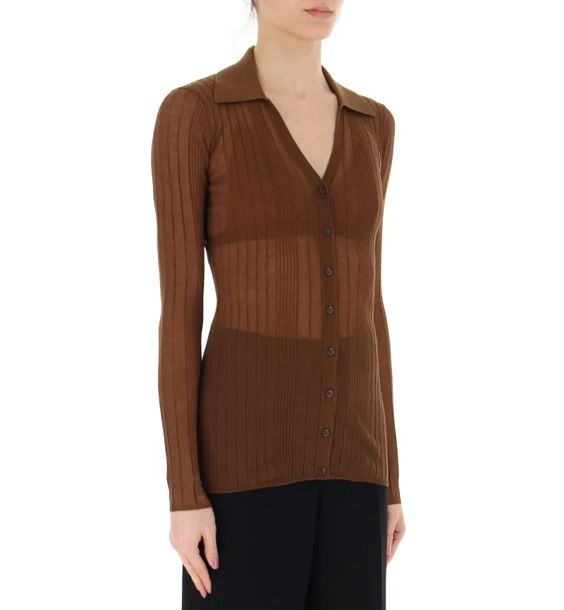 Cardigan con reggiseno