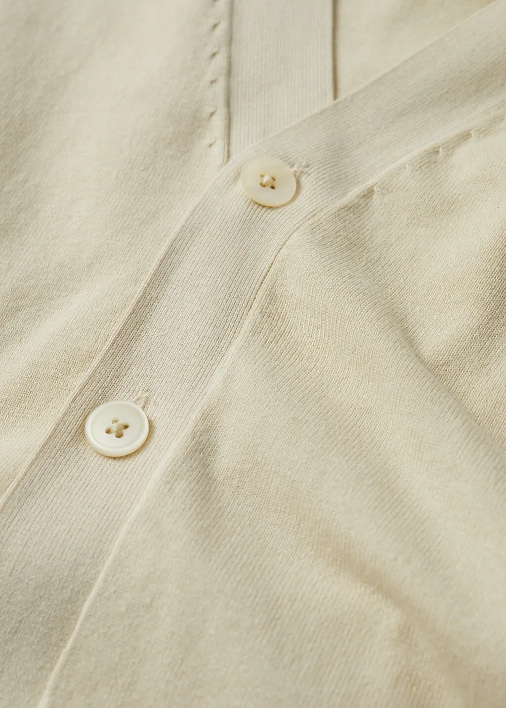 Cardigan cotone bottoni