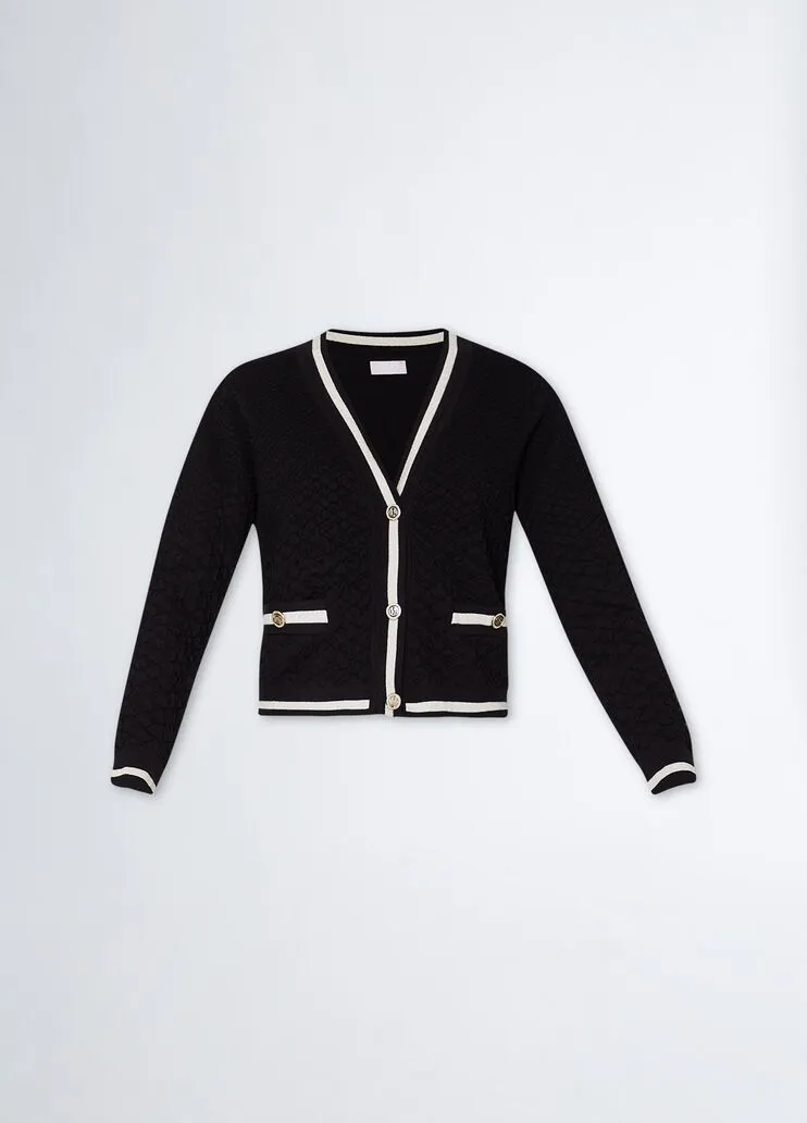 Cardigan ecosostenibile liu jo