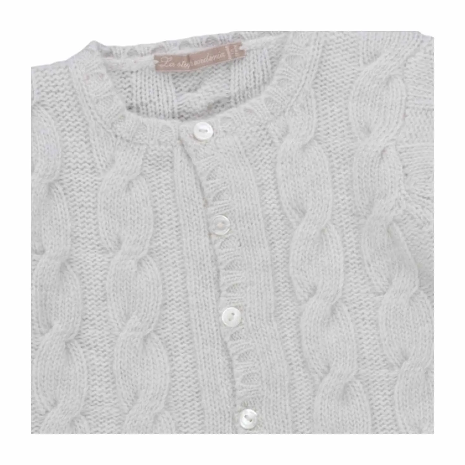 Cardigan Grigio Neonato