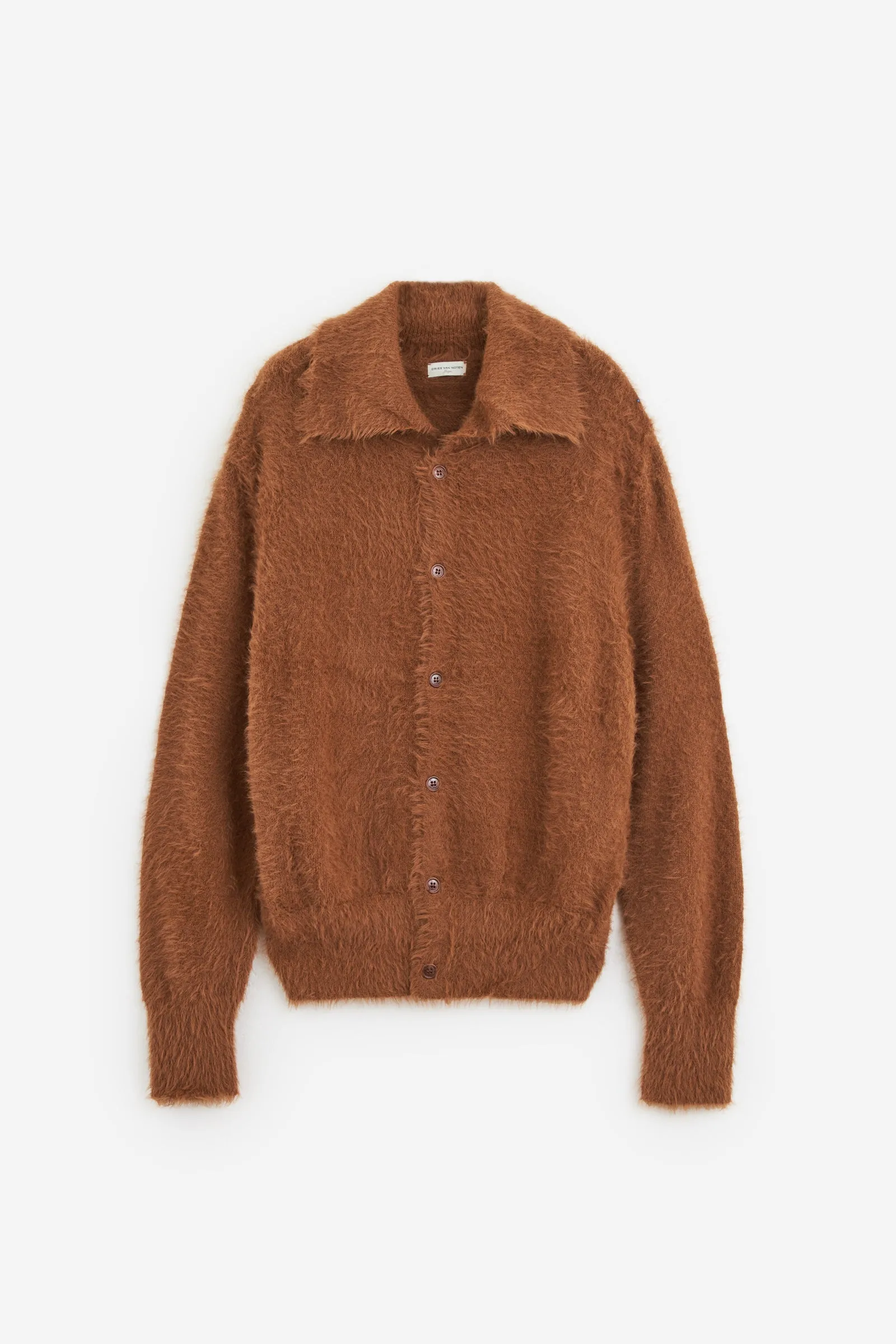 Cardigan MERDAN in poliamide cammello