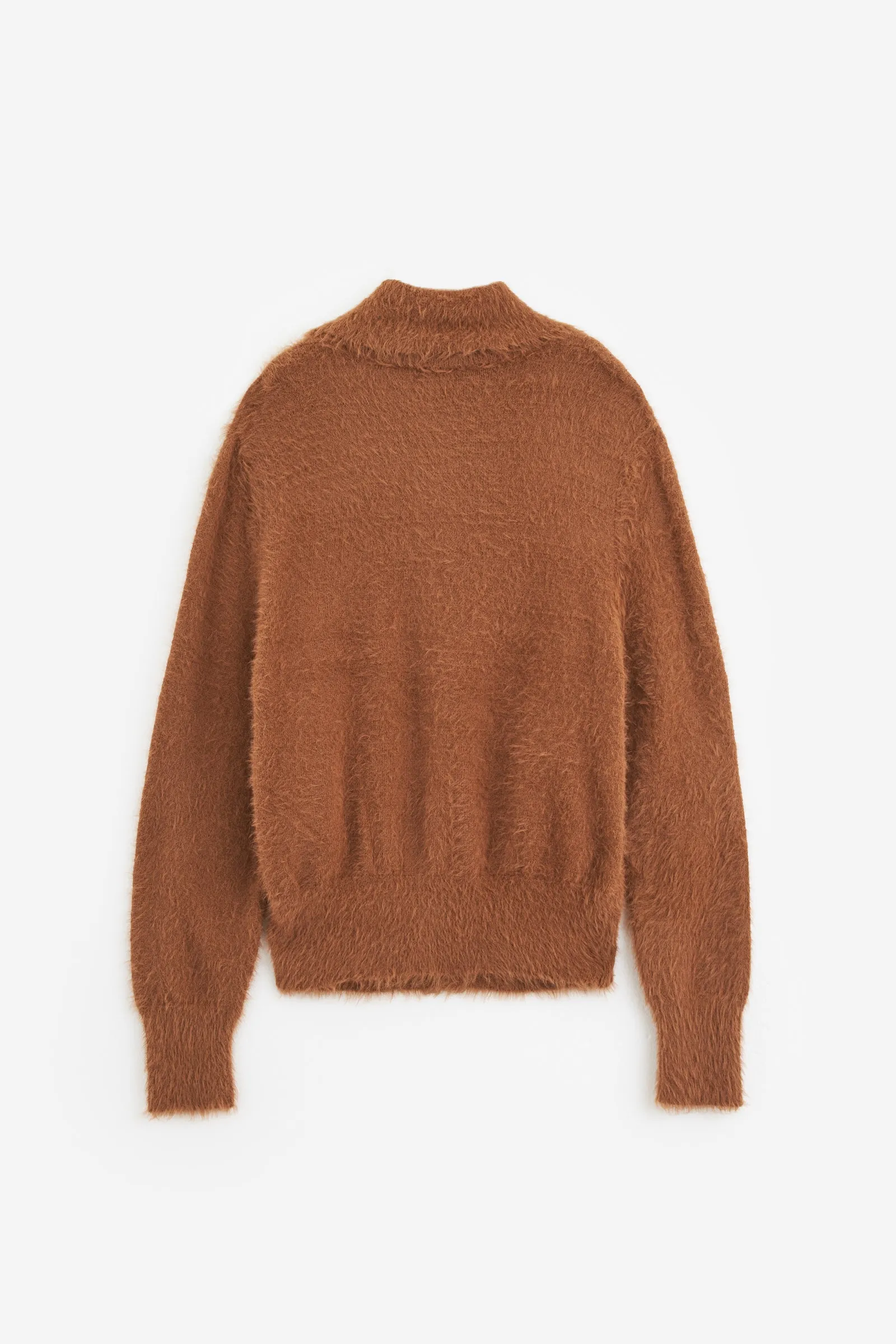 Cardigan MERDAN in poliamide cammello