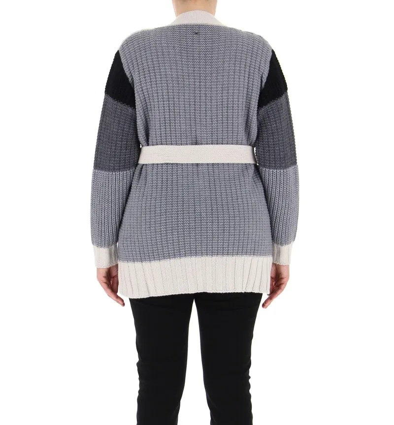 Cardigan misto lana