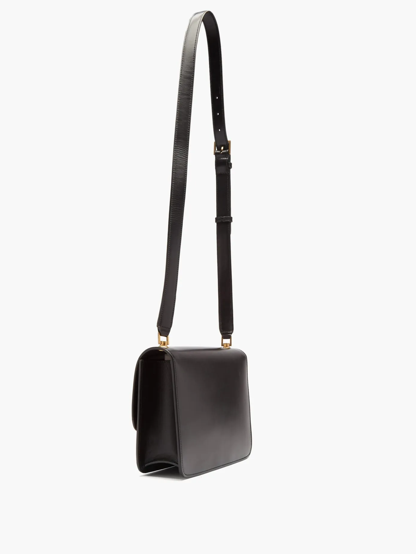 Carre leather cross-body bag