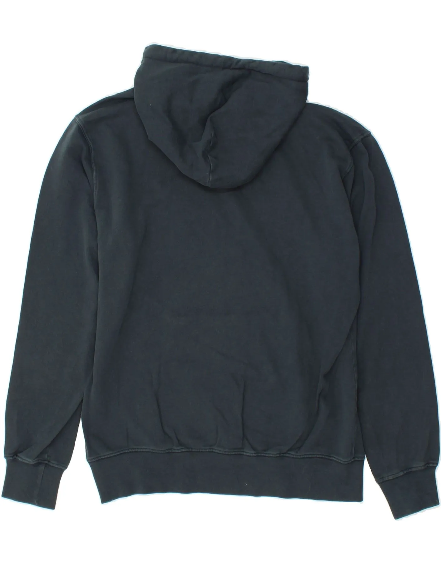 CHAMPION Mens Italia Graphic Hoodie Jumper XL Navy Blue Cotton