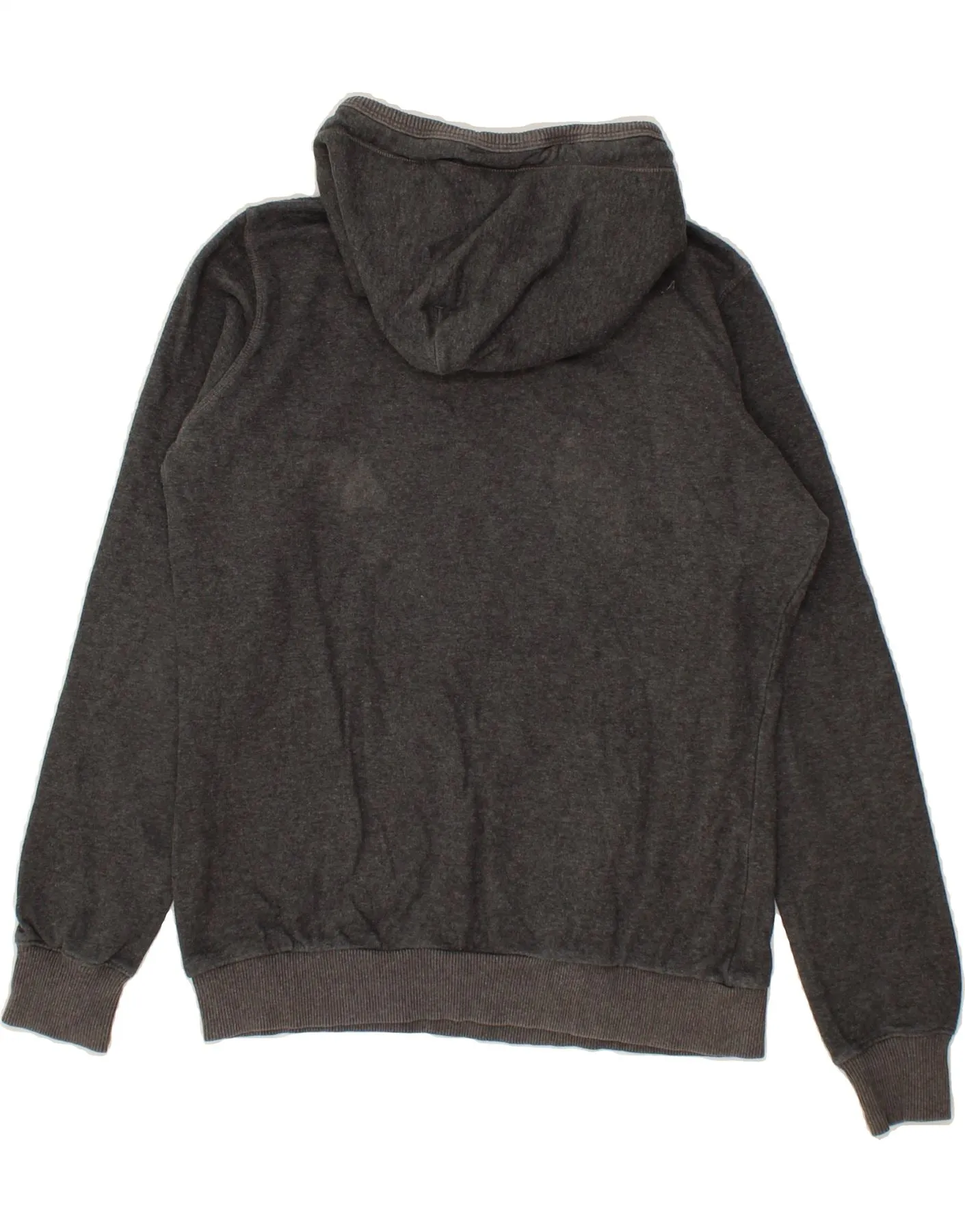 CHAMPION Womens Heritage Classics Graphic Hoodie Jumper UK 16 Large Grey