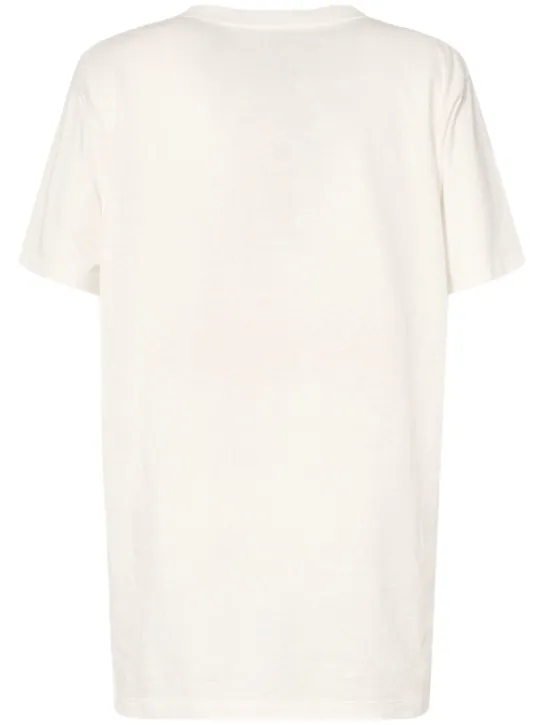 Chloé T-shirt in jersey con logo 