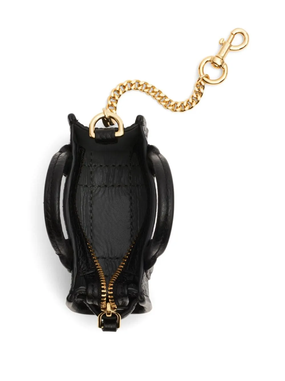 Ciondolo con borsa The Nano in nero Marc Jacobs - donna