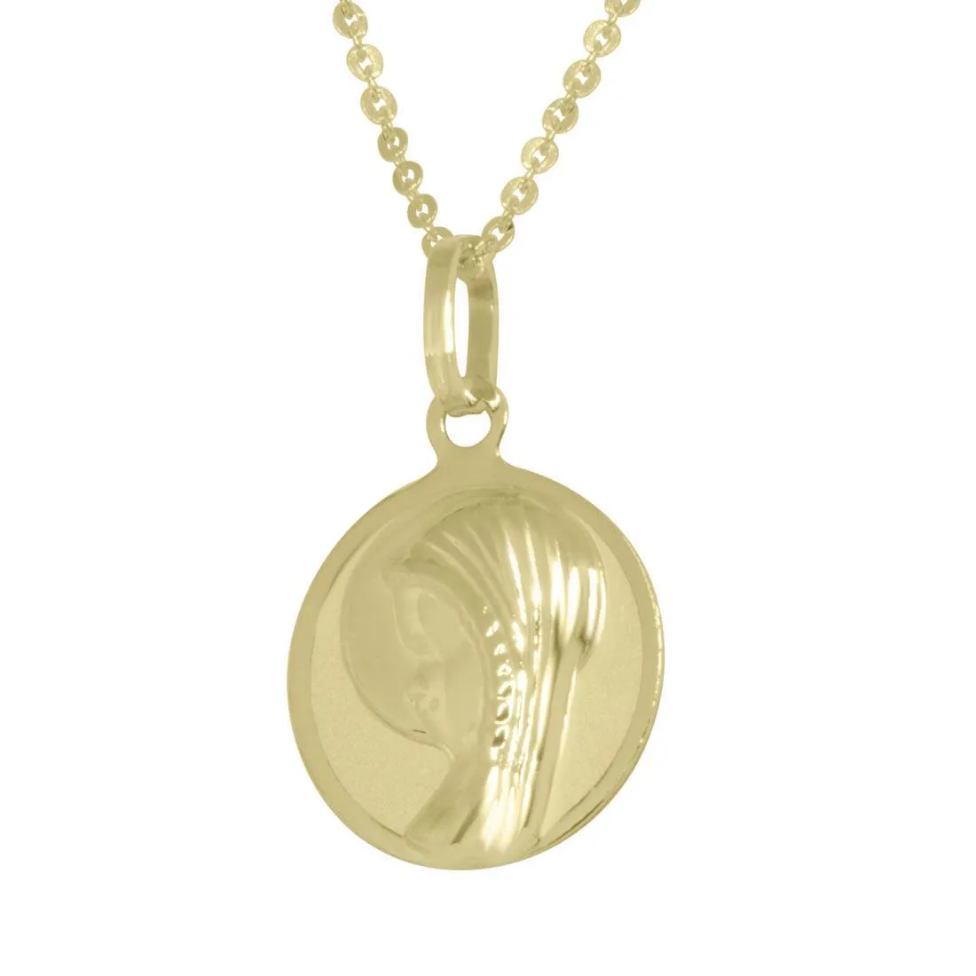 Collana in oro giallo con pendente