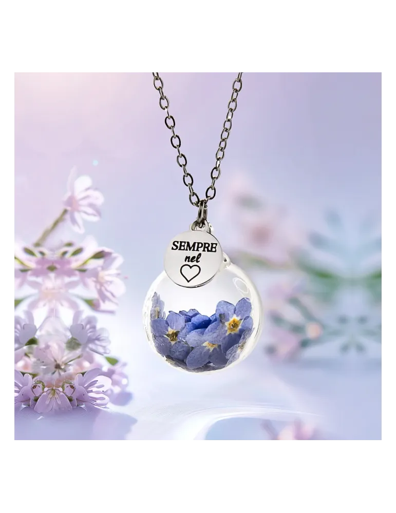 Collana sei sempre nel cuore “Non ti scordar di me”