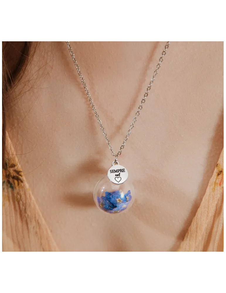 Collana sei sempre nel cuore “Non ti scordar di me”