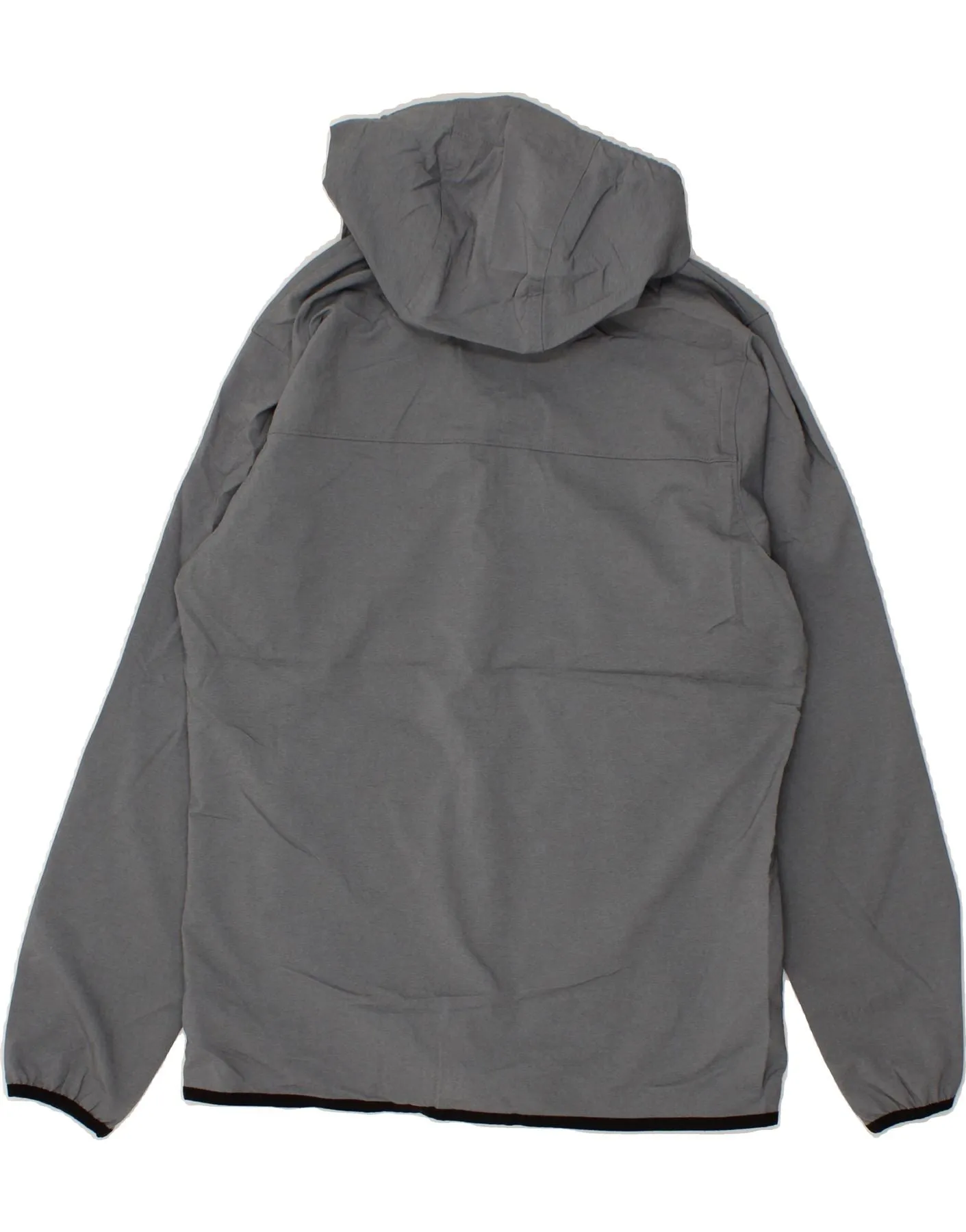 COLUMBIA Mens Zip Hoodie Sweater Small Grey Polyester