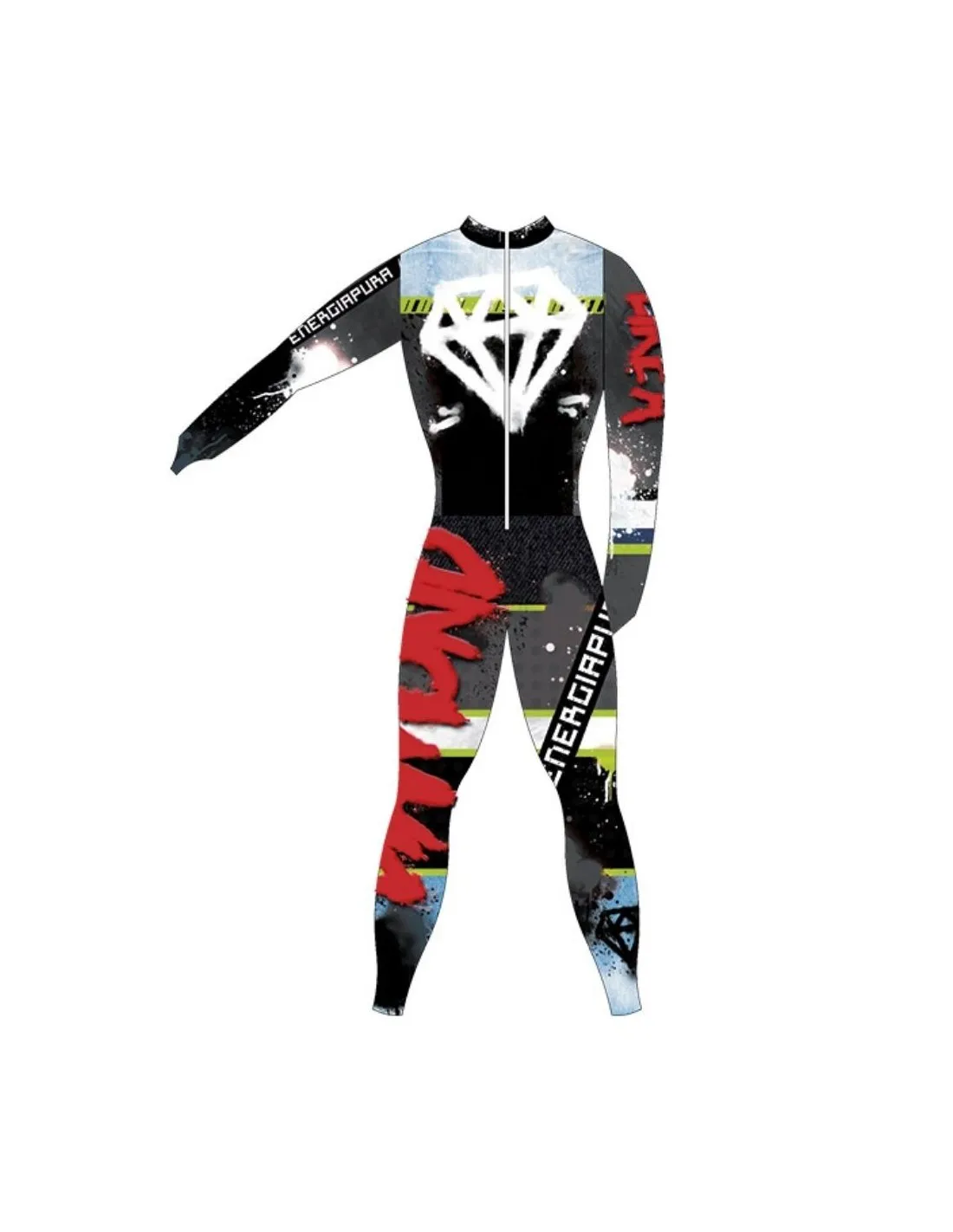 Combi Ski Racing Energiapura Combi Thermic Diamond Grey