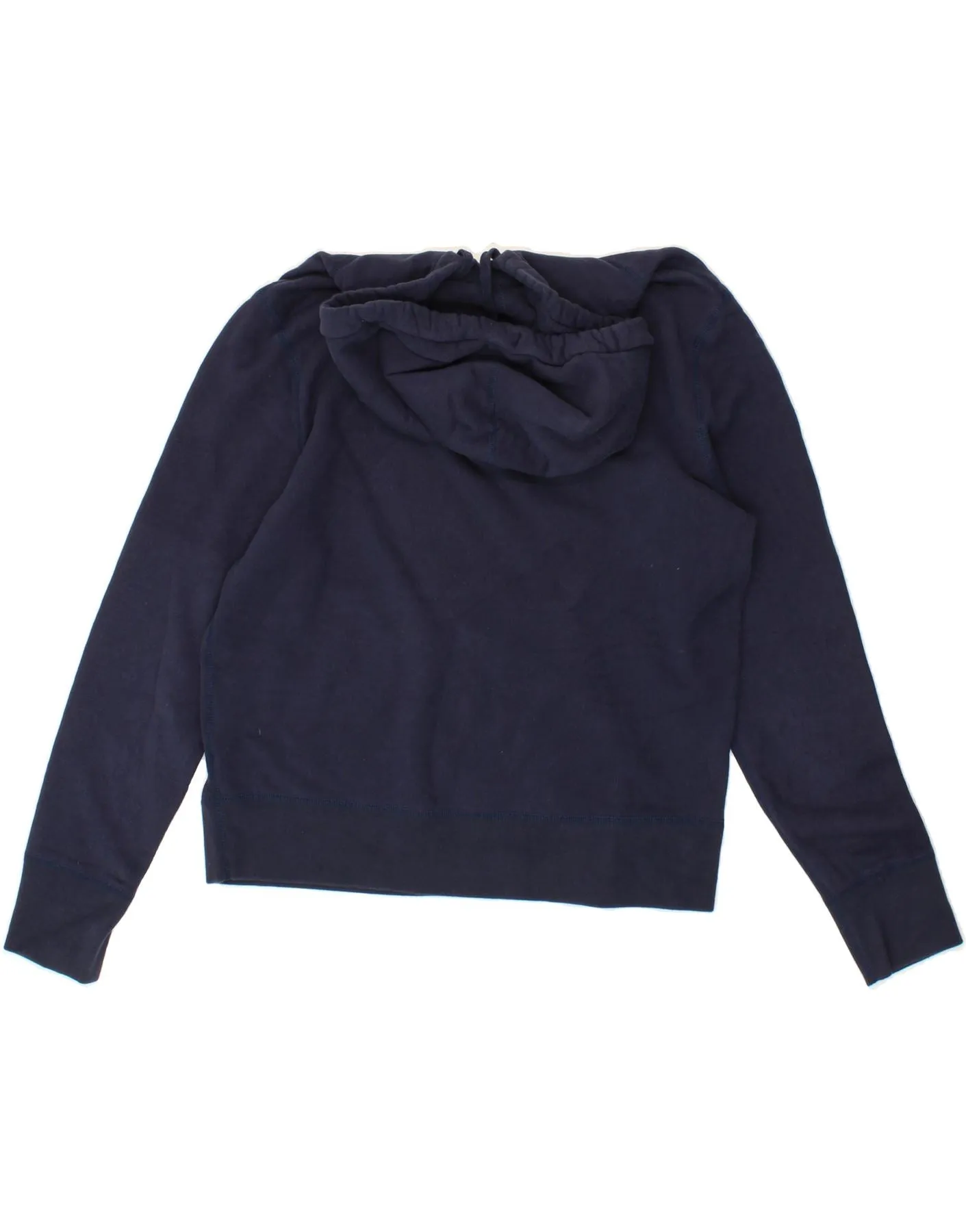 CONVERSE Womens Hoodie Jumper UK 18 XL Navy Blue Cotton