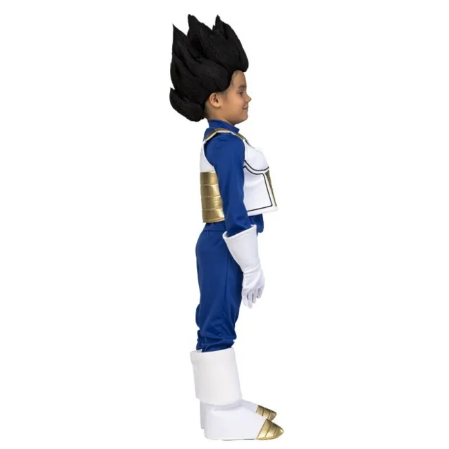 Costume da Vegeta con accessori in scatola per bambini.