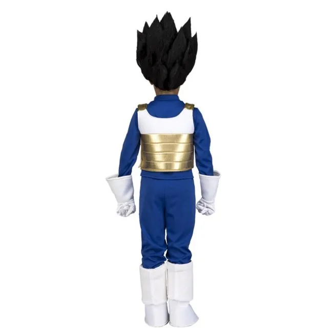Costume da Vegeta con accessori in scatola per bambini.