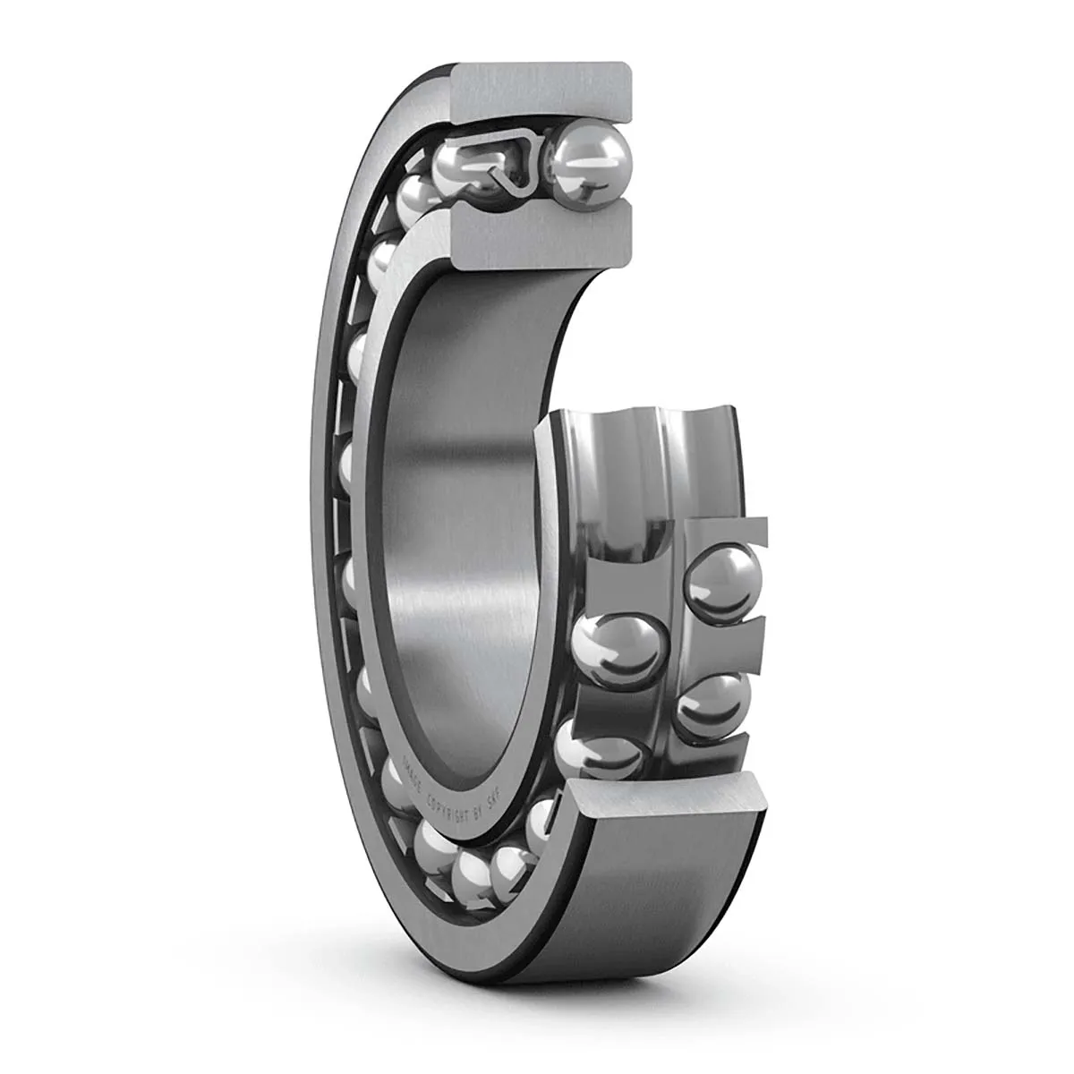 Cuscinetto a sfera Cuscinetto a sfere autoallineante SKF in Acciaio, 2 file, Ø int. 95mm, Ø est. 170mm, Largh. guida