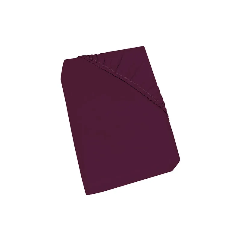 DATEX Linea Max Color lenzuola sotto con angoli, prugna MX007
