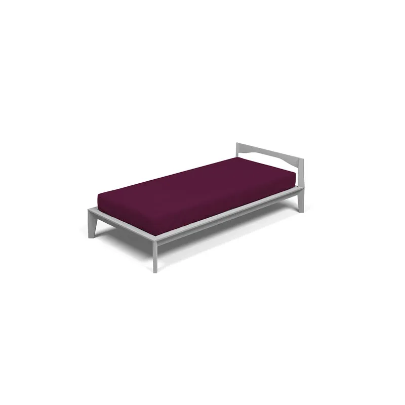 DATEX Linea Max Color lenzuola sotto con angoli, prugna MX007