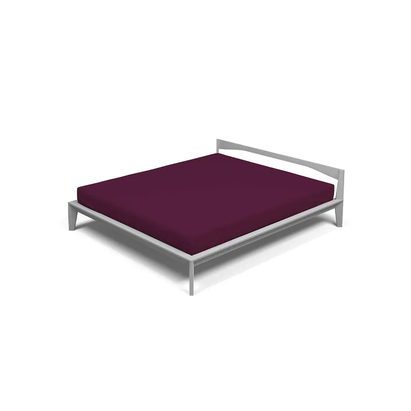 DATEX Linea Max Color lenzuola sotto con angoli, prugna MX007
