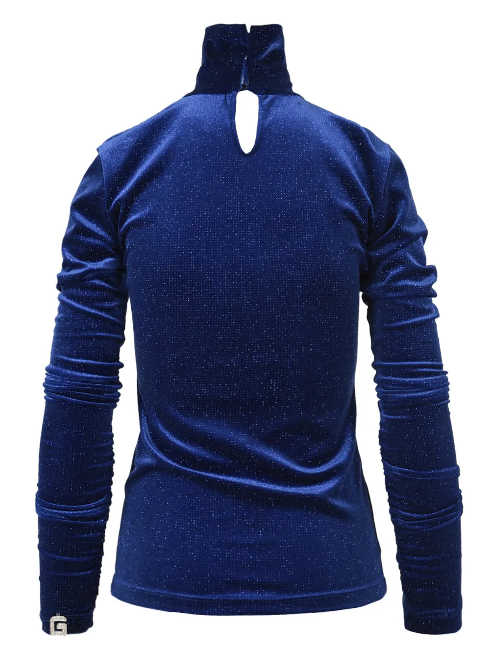 Dolcevita Donna in velluto blu