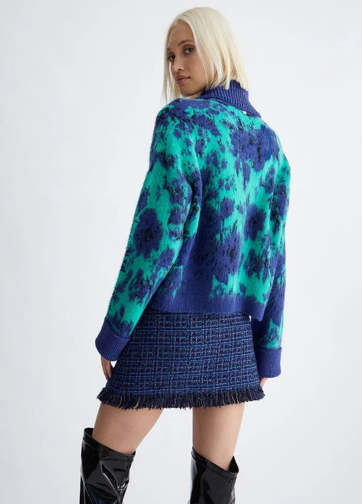 Dolcevita floreale jacquard liu jo