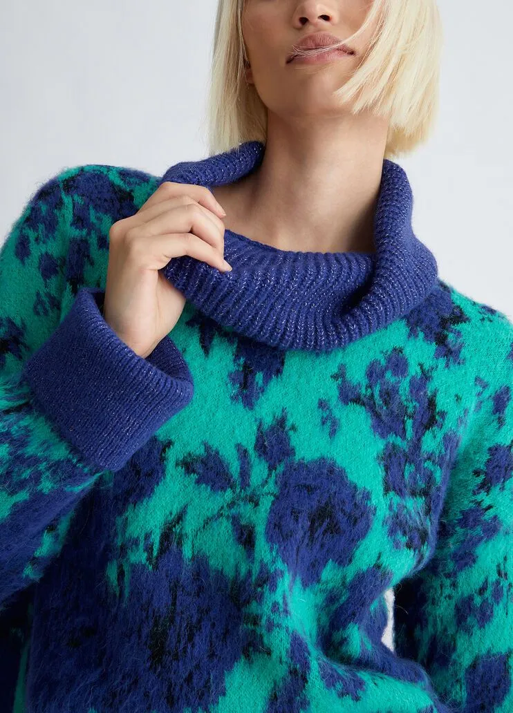 Dolcevita floreale jacquard liu jo