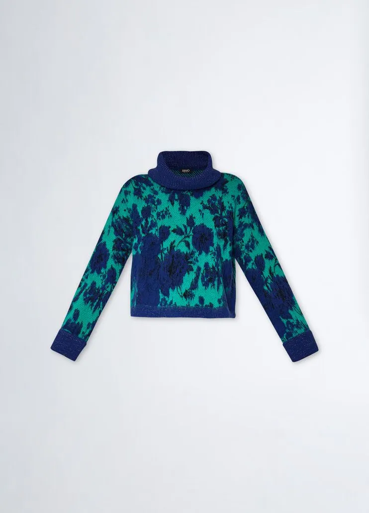 Dolcevita floreale jacquard liu jo