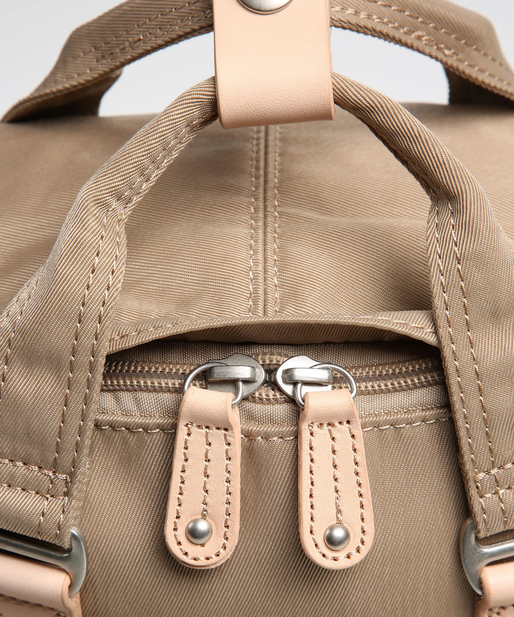  Doughnut Macaroon Mini Zaino nylon beige  