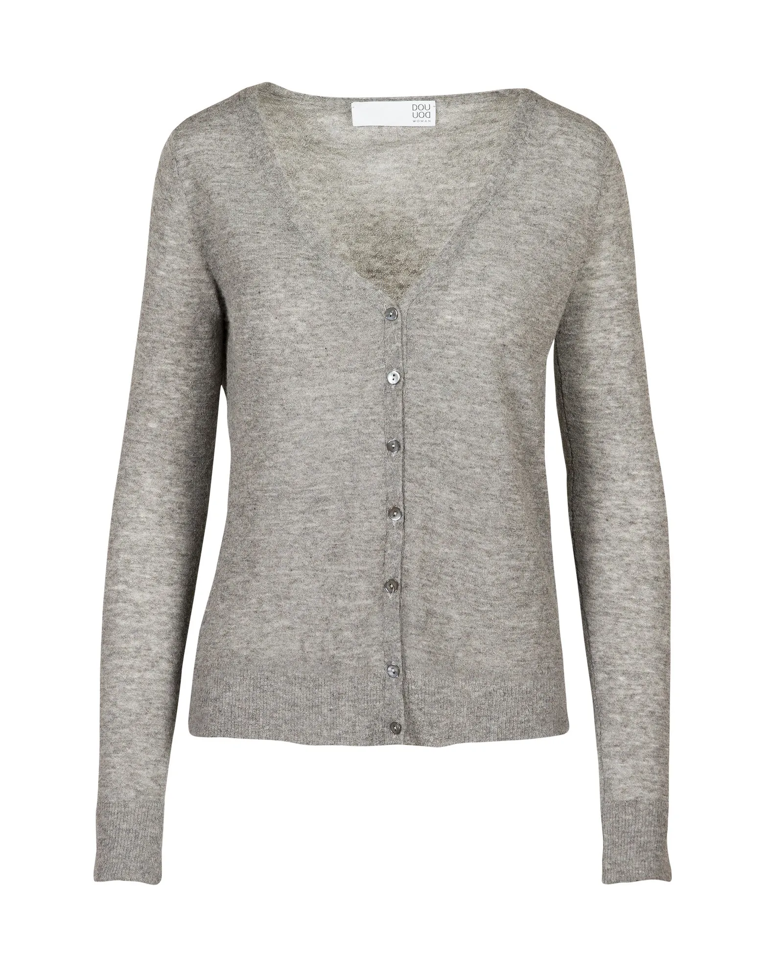 DOUUOD Light Cardigan In Garza Lana Alpaca