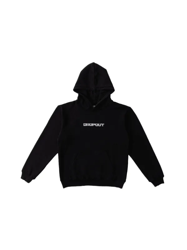 dropout Chrome Hoodie Black