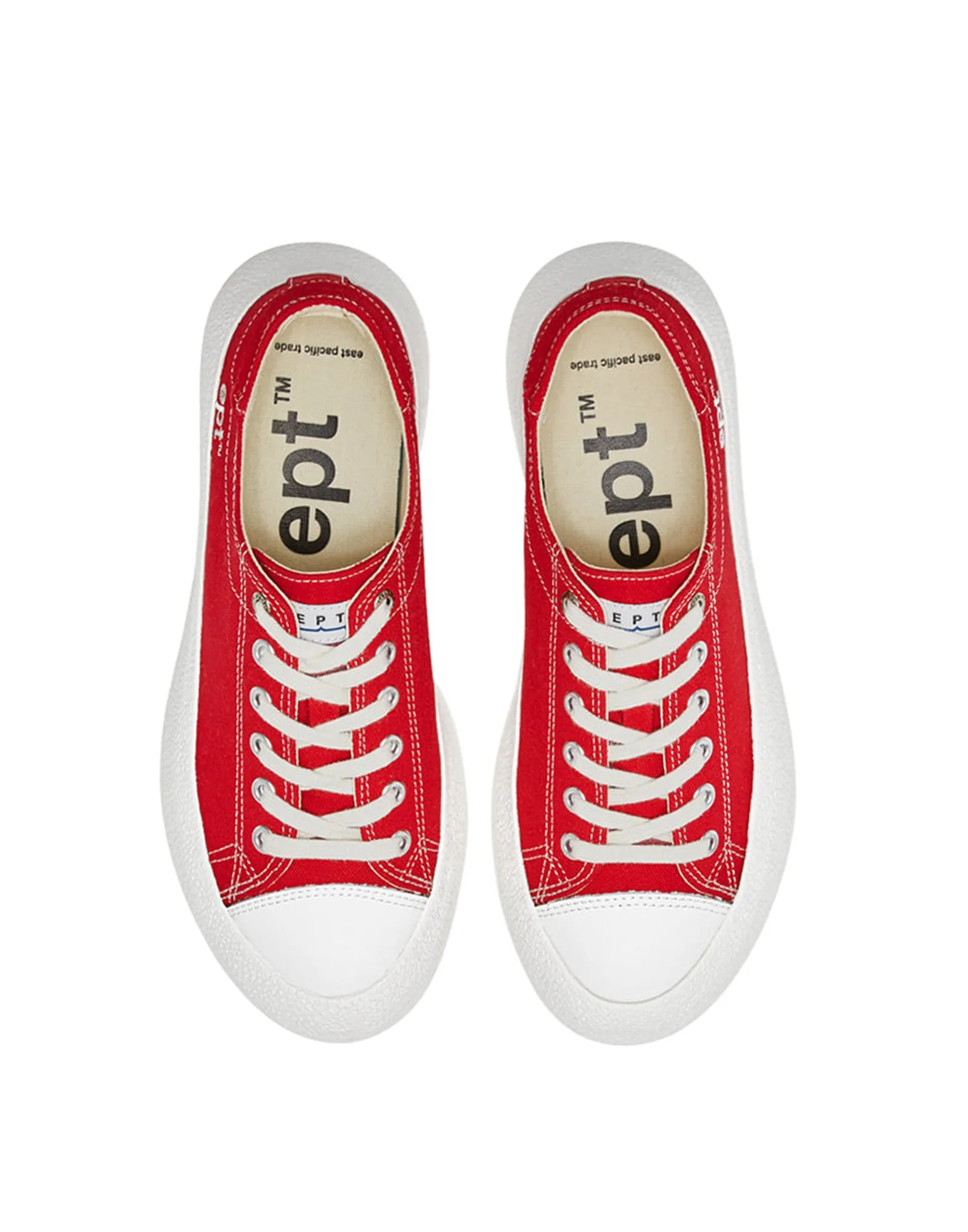 EPT Sneakers Dive Canvas Rosse