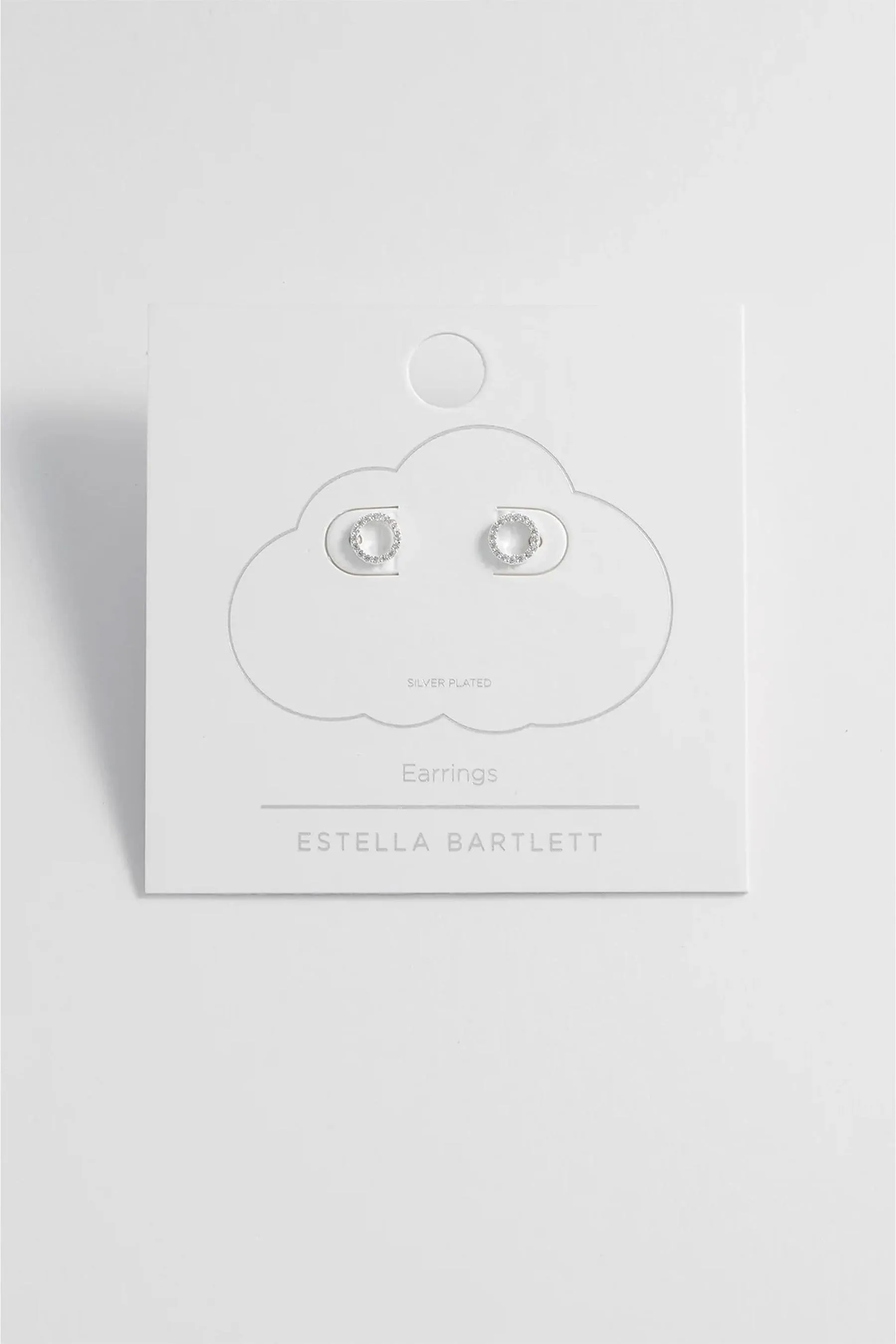 Estella Bartlett - Orecchini a cerchio con zirconia cubica