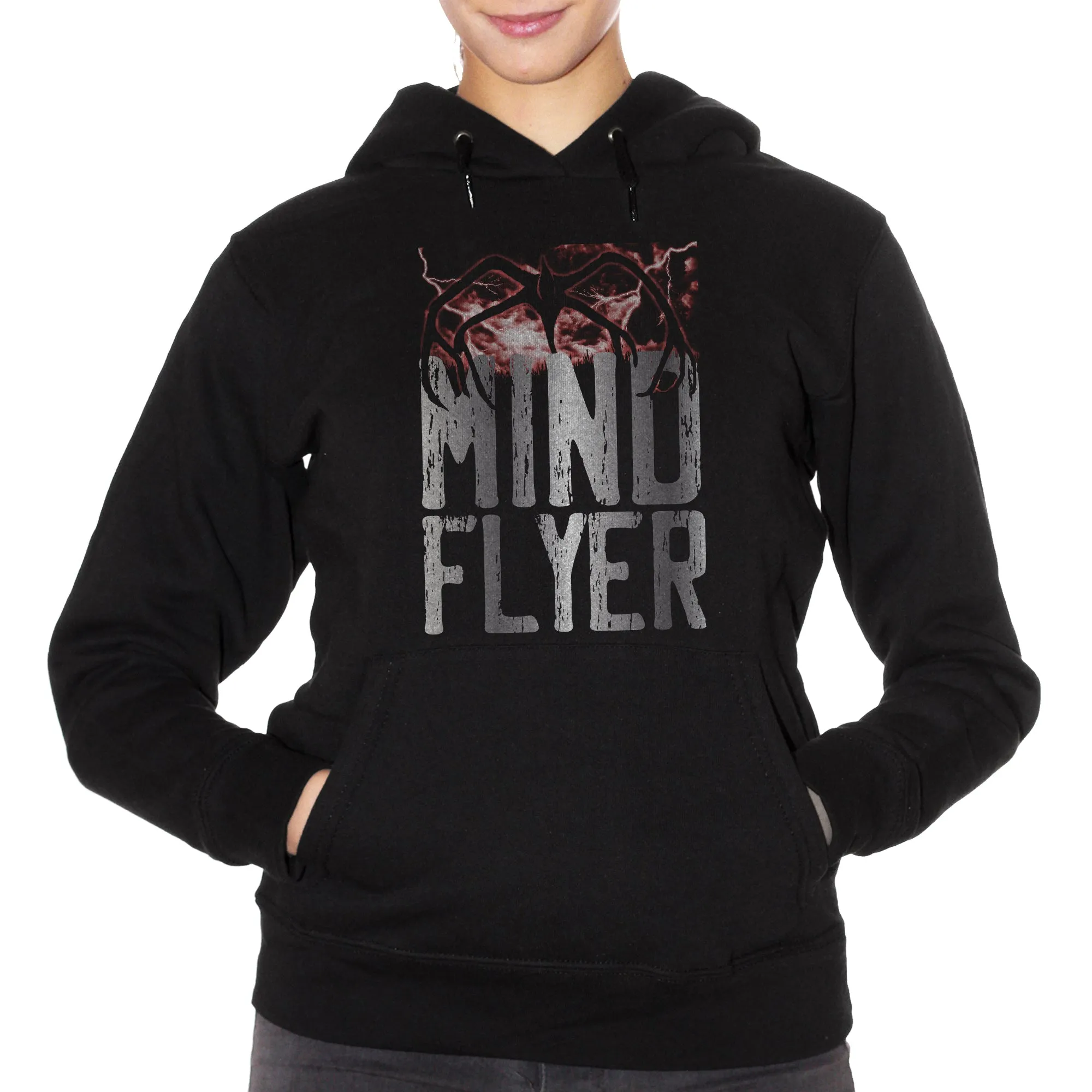 Felpa Cappuccio Mind Flyer Stranger - Serie TV - Movie